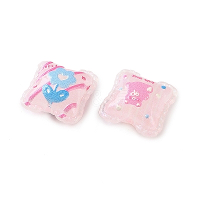 Printed Opaque Acrylic Beads AC-CBA6251-05-1
