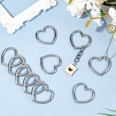 24Pcs Zinc Alloy Spring Gate Clasps FIND-HS0001-40P-1