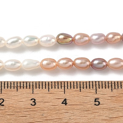 Natural Cultured Freshwater Pearl Beads Strands PEAR-C004-14B-1