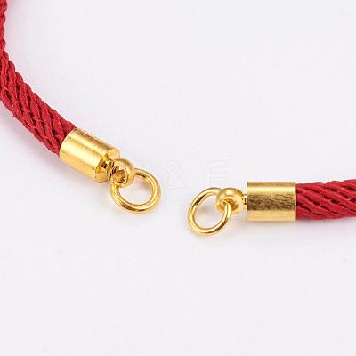 Nylon Cord Bracelet Making KK-G313-02G-1
