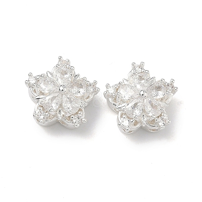 Brass Pave Cubic Zirconia Multi-Strands Links KK-B172-10S-02-1