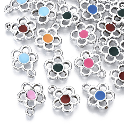 UV Plating Acrylic Pendants OACR-N010-023P-1