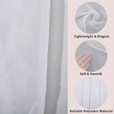 1M Polyester Gauze Fabric DIY-CY0002-08A-1