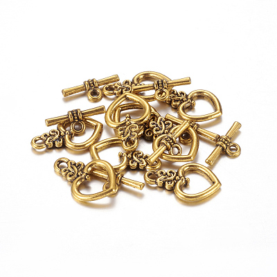 Alloy Toggle Clasps LS-EA9137Y-1