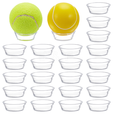 32Pcs Polystyrene Mini Ball Display Bases ODIS-GO0001-15-1