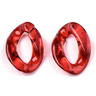 Transparent Acrylic Linking Rings OACR-S036-001A-J05-1