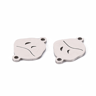 Non-Tarnish 201 Stainless Steel Link Connectors X-STAS-S110-088P-1