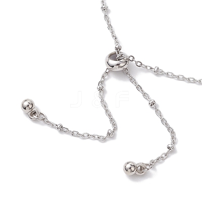 304 Stainless Steel Slider Bracelet Makings AJEW-JB01252-02-1