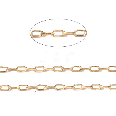 Yellow Gold Filled Cable Chains CHC-M023-14G-1