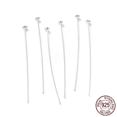 925 Sterling Silver Flat Head Pins STER-M117-03A-S-1