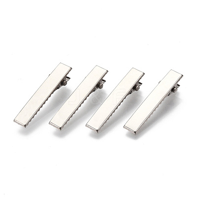 Iron Flat Alligator Hair Clip Findings X-IFIN-S286-34mm-1