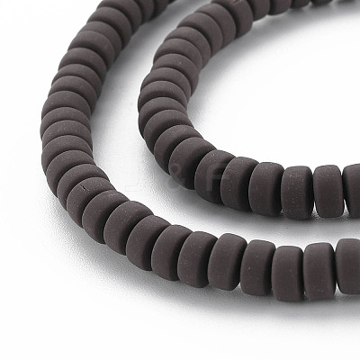 Handmade Polymer Clay Beads Strands LS-CLAY-N008-124-1