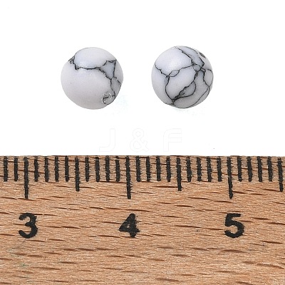 Dyed Synthetic Turquoise Sphere Beads GG-CBA391B-02A-02-1