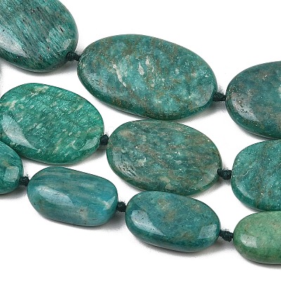 Natural Amazonite Beads Strands GG-CBA3D9B-10-1