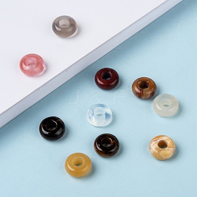Natural & Synthetic Gemstones European Beads X-G-Q973-M-1