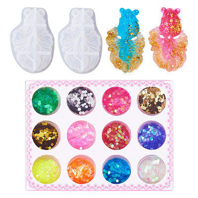 Fish DIY Silicone Molds DIY-TA0011-28D-1