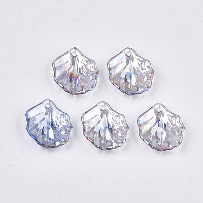 Transparent Acrylic Pendants TACR-T007-08-1
