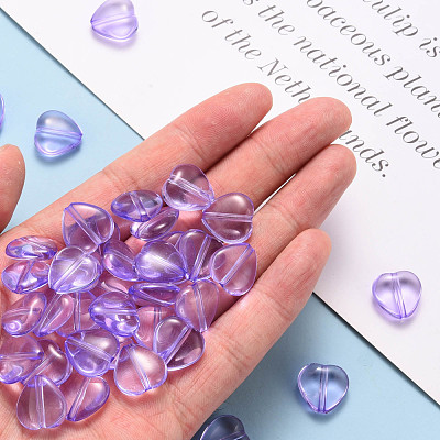 Transparent Acrylic Beads TACR-S154-54B-47-1
