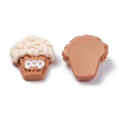 Opaque Resin Cabochons CRES-J045-03C-02-1