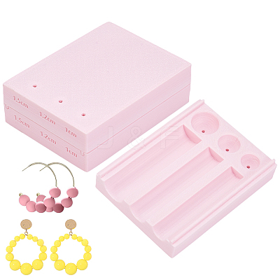 PLA Polymer Clay Rubber Ball Mold AJEW-WH0481-95A-1