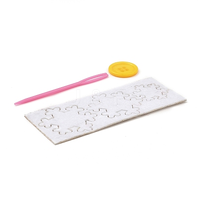 DIY Non-woven Christmas Theme Bag Kits DIY-Q031-01D-1