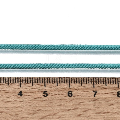 2.5MM Adjustable Braided Nylon Cords Necklace Making FB-CBAA152-02G-30-1