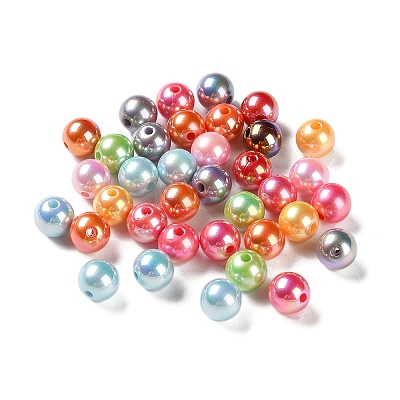 UV Plating Acrylic Beads MACR-D029-22A-1