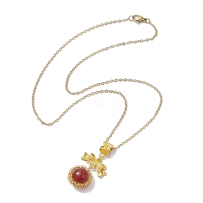 304 Stainless Steel Necklaces NJEW-MZ00026-03-1
