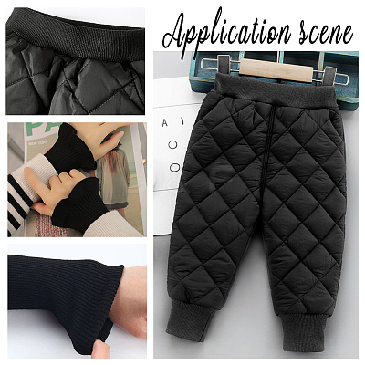 Cotton Ribbing Fabric FIND-WH0152-411A-1