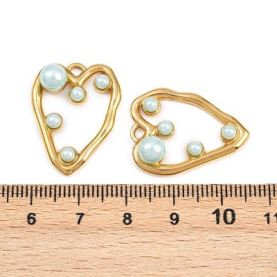 304 Stainless Steel Pendants STAS-I352-09G-02-1