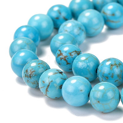 Natural Magnesite Beads Strands G-TAC0001-03A-1