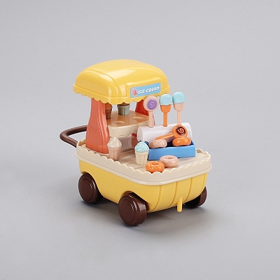 Plastic Truck Miniature Ornaments PW-WG6789A-01-1