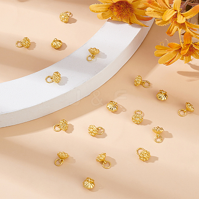 18Pcs Brass Charms KK-LP0001-39-1