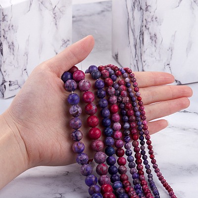 2 Strands 2 Colors Natural American Turquoise Beads Strands G-SZ0001-34A-1