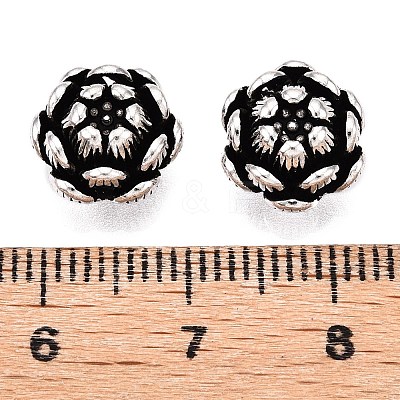 925 Sterling Silver Beads STER-T002-16AS-1-1