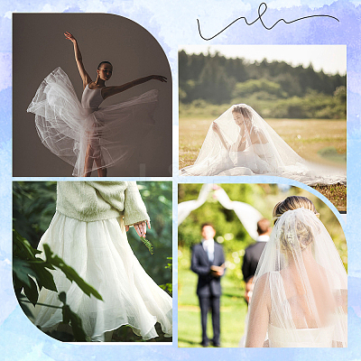 Polyester Mesh Fabric DIY-WH20009-40J-1