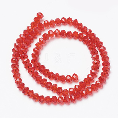 Glass Beads Strands EGLA-A034-T3mm-D01-1