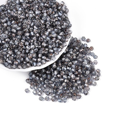 Picasso Baking Paint Glass Seed Beads SEED-N007-37A-1