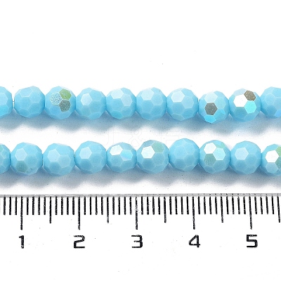 Opaque Glass Beads Strands EGLA-A035-P6mm-L08-1