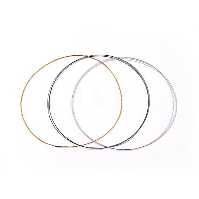 Steel Wire Necklace Making MAK-I011-08-1