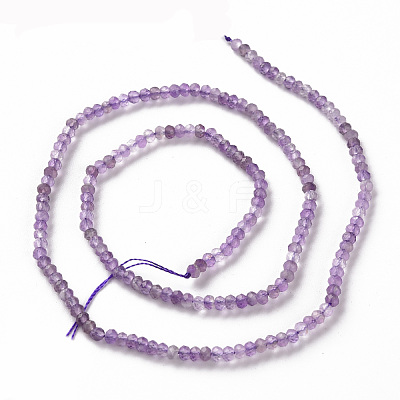 Natural Amethyst Beads Strands G-S362-102-1
