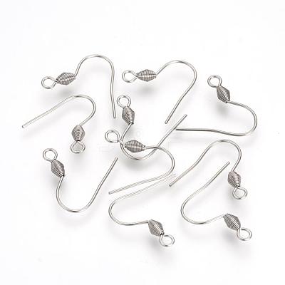 Tarnish Resistant 304 Stainless Steel Earring Hooks X-STAS-R071-30-1