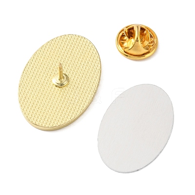Soccer Season Sublimation Blank Brooch Pins FIND-T077-01A-G-1