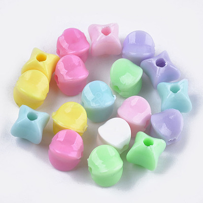 Opaque Acrylic Beads MACR-S296-76-1