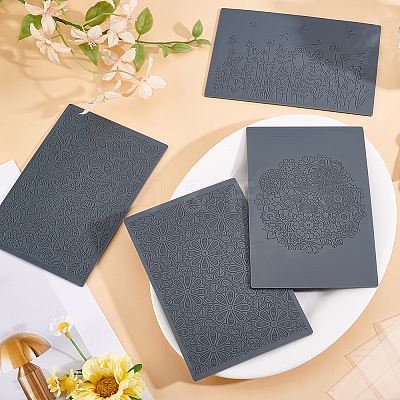 PP Plastic Creasing Plate Sets FIND-WH0152-911C-1