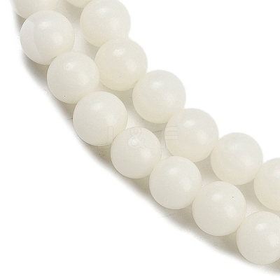 Natural Bodhi Root Beads Strand WOOD-B010-C02-8mm-1
