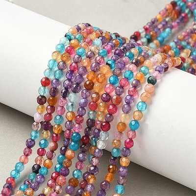 Natural Agate Beads Strands G-E469-12X-1