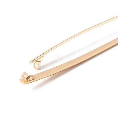 2Pcs Alloy Eyeglasses Arm FIND-WH0128-29G-1