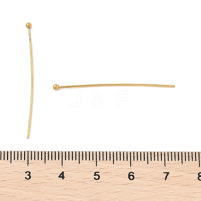 304 Stainless Steel Ball Head Pins X-STAS-F312-19G-02-1