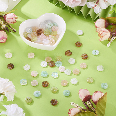 70Pcs 7 Colors Resin Buttons BUTT-TA0001-42-1